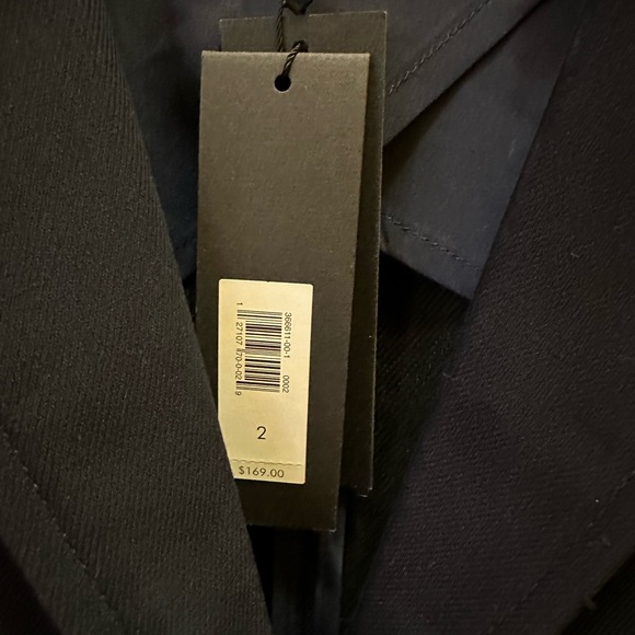 Navy Banana Republic Blazer NWT - Sz 2 - Picture 2 of 2